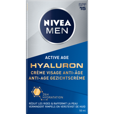 NIVEA MEN Active Age Vochtinbrengende Dagcrème SPF 15 Oudere Huid 50 ML