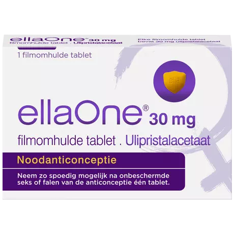 EllaOne Ulipristalacetaat Morning After Pil