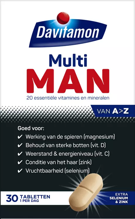 Davitamon Multi Man Tabletten 30 stuks