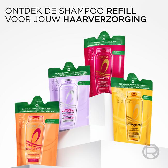 L'Oréal Paris Refill Hydra Hyaluronic Shampoo Navulling 250 ML