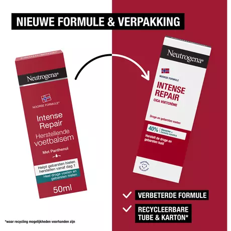 Neutrogena® Noorse Formule Intens Repair Herstellende Voetcrème 50 ML