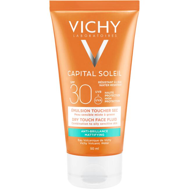 Vichy Capital Soleil Dry Touch Zonnecrème Gezicht SPF30 50 ML