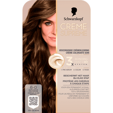 Schwarzkopf Creme Supreme Haarkleuring 6-0 Natuurlijk Lichtbruin