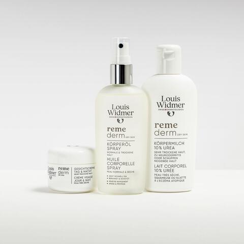 Louis Widmer Remederm Crème Dry Skin Fluide Zonder Parfum 75 ml