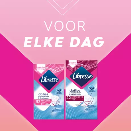 Libresse Regular Inlegkruisjes Big Pack 58 stuks