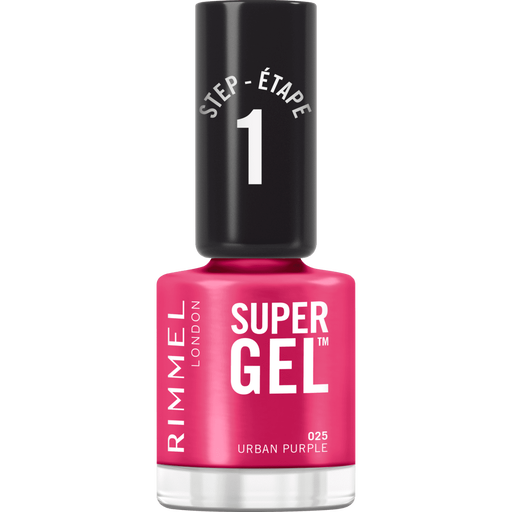 Rimmel London SuperGel Nagellak 025 Urban Purple 8 ML