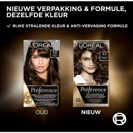 L'Oréal Paris Préférence Permanente Haarverf 4 Tahiti