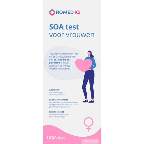 Homed-IQ SOA test - Voor Vrouwen 1 Stuk