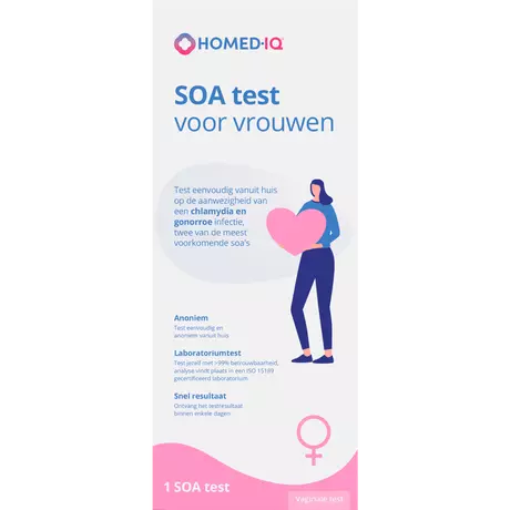 Homed-IQ SOA test - Voor Vrouwen 1 stuk