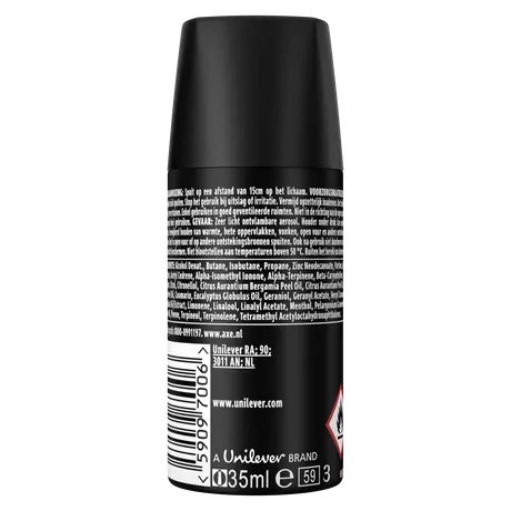 AXE Fine Fragrance Aqua Bergamot Deodorant Bodyspray Mini 35 ML