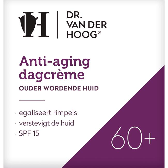 Dr. Van Der Hoog Anti-Aging 60+ Dagcrème SPF 15 50 ML