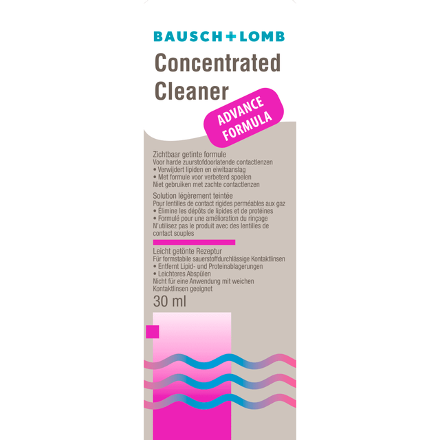 Bausch + Lomb Concentrated Cleaner Lenzenvloeistof 30 ML