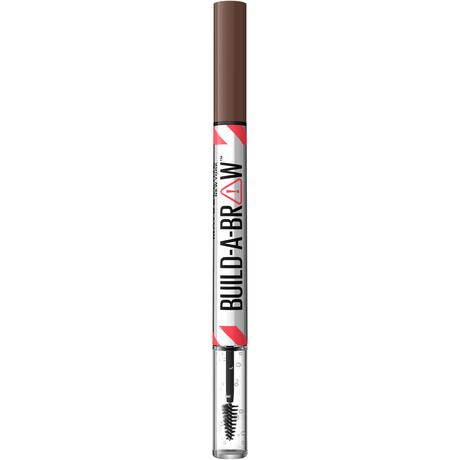 Maybelline New York BUILD A BROW Wenkbrauwpen/fixeergel 257 Medium Brown