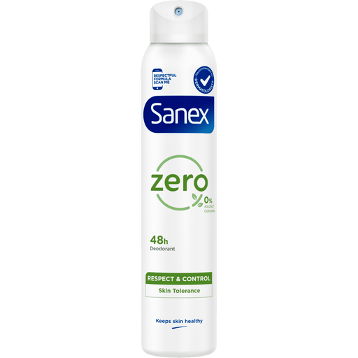 Sanex Zero% Respect & Control Deodorant Spray 200 ML