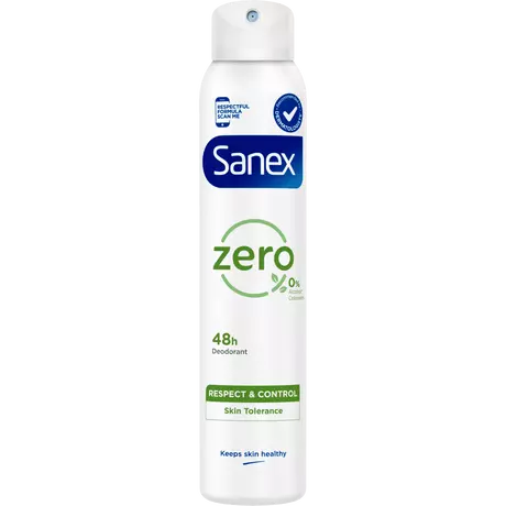 Sanex Zero% Respect & Control Deodorant Spray 200 ML