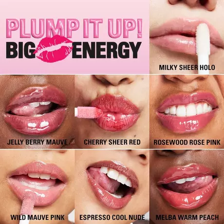 Revolution Pout Bomb Plumping Gloss Glaze Clear
