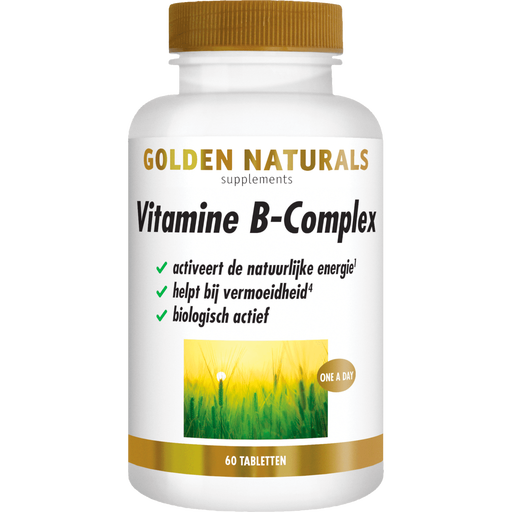 Golden Naturals Vitamine B-Complex Vegan Tabletten 60 stuks