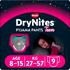 DryNites Vrolijke Luierbroekjes Meisjes 9 tot 13 Jaar (27 - 57 kg) 9 stuks