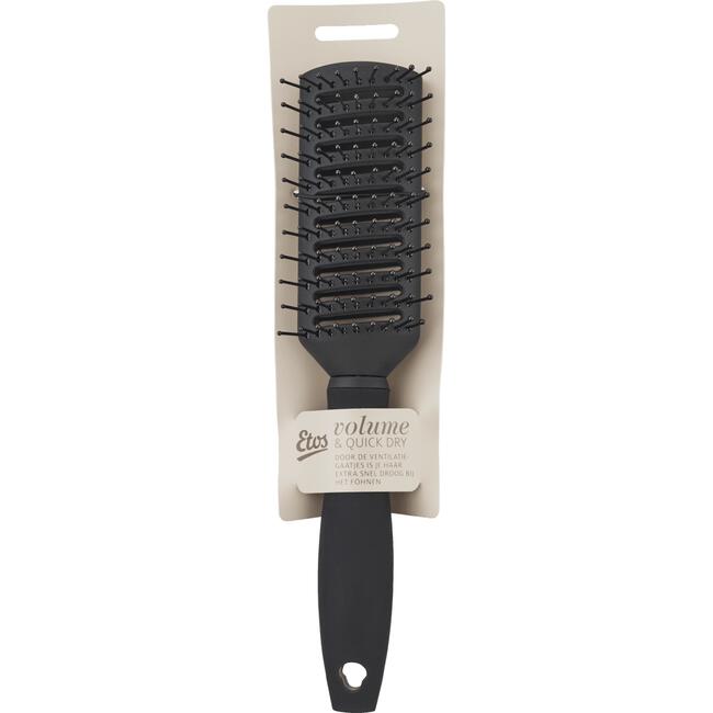 Etos Volume & Quick Dry Borstel Zwart