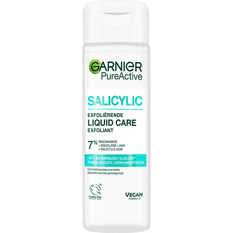 Garnier PureActive Salicylic Exfoliërende Liquid Care 120 ML