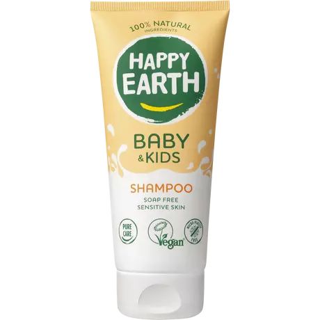 Happy Earth 100% Natuurlijke Baby & Kids Zeepvrije Shampoo 200 ML