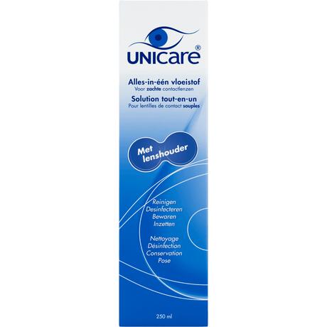 Unicare Alles-in-1 Vloeistof voor Zachte Contactlenzen
