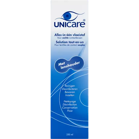 Unicare Alles-in-1 Vloeistof voor Zachte Contactlenzen