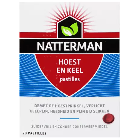 Natterman Hoest En Keel Pastilles 20 stuks