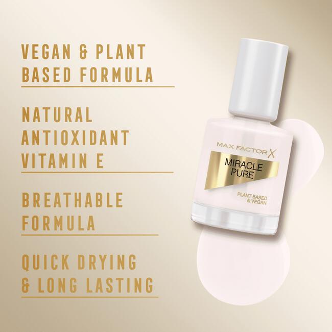 Max Factor Miracle Pure Vegan Nagellak 205 Nude Rose