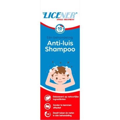 Licener Anti-Luis shampoo 100 ML natuurlijke ingrediënten  100% effectief