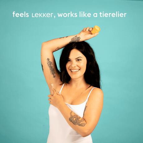 The Lekker Company Pepermunt & Rozemarijn Deodorant Crème 30 GR