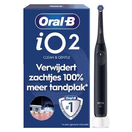 Oral-B iO 2 Zwart Elektrische Tandenborstel