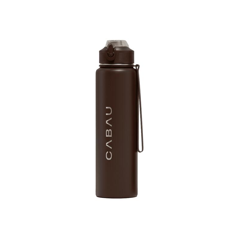 CABAU Bloom Bottle Stainless Steel Brown