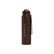 CABAU Bloom Bottle - Stainless Steel Brown