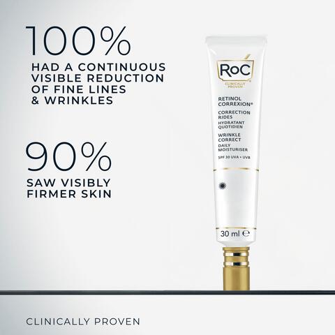 Roc Retinol Correxion Wrinkle Correct Moisturizer SPF30 30 ML