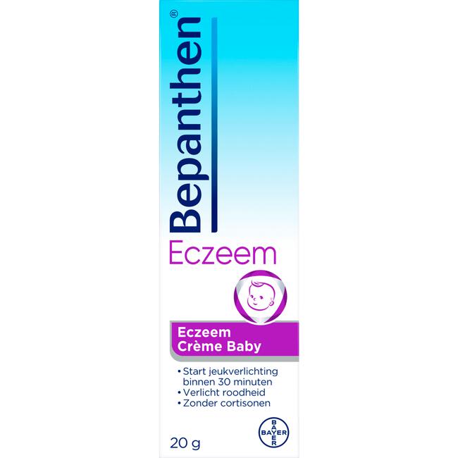 Bepanthen Eczeem Crème Baby Verlicht Jeuk En Roodheid Bij Mild Tot Matig Eczeem 20 GR
