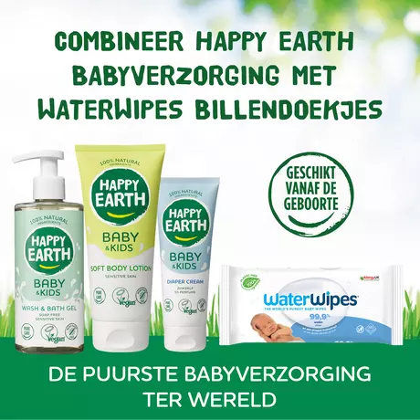 Happy Earth 100% Natuurlijke Baby & Kids Badolie 150 ML