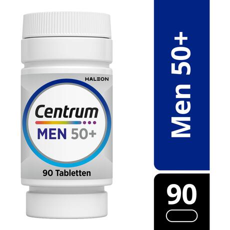 Centrum Men 50+ Multivitaminen Tabletten 90 stuks