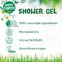 Happy Earth 100% Natuurlijke Bergamot Cedarwood Douchegel 300 ML