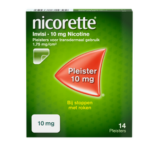 Nicorette Invisible Patch 10 MG 14 stuks