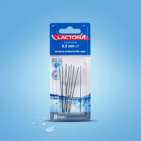 Lactona Easyclean Ragers LM 6,5 mm 8 stuks