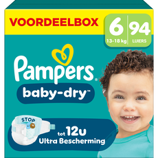 Pampers Baby Dry Voordeelbox Luiers Maat 6 13-18 KG 94 stuks