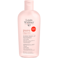 Louis Widmer Purederm Oogmake-Up Reiniging Lotion Zonder Parfum 150 ML