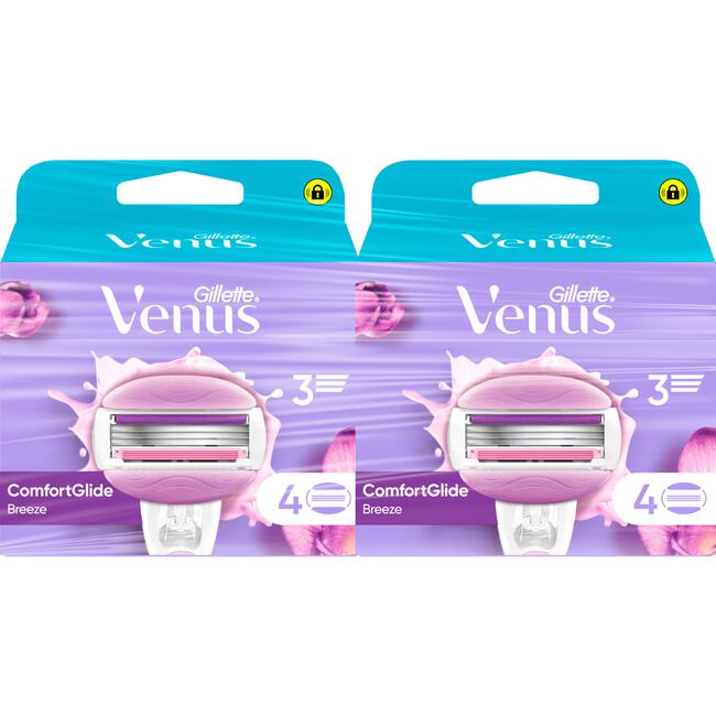 Gillette Venus ComfortGlide Breeze Navulmesjes Duopak 8 Stuks