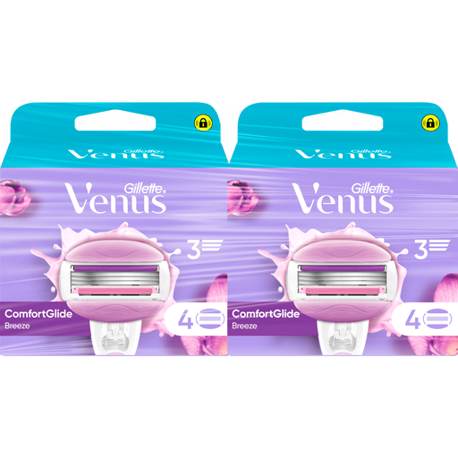 Gillette Venus ComfortGlide Breeze Navulmesjes Duopak 8 stuks