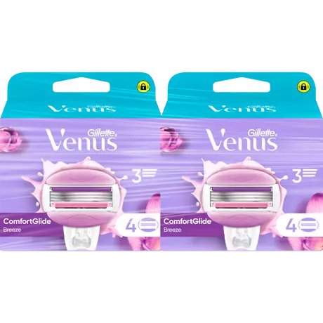 Gillette Venus ComfortGlide Breeze Navulmesjes Duopak 8 stuks