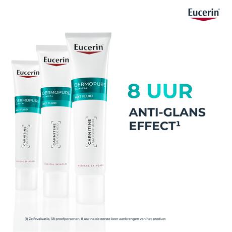 Eucerin DERMOPURE CLINICAL Mat Fluid Gevoelige Huid 40 ML