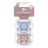 Etos Fopspeen 0-6 Maanden Violet/Roze 2 stuks