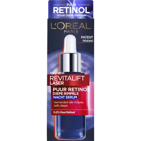 L'Oreal Paris Revitalift Laser X3 Puur Retinol Nachtserum 30 ML