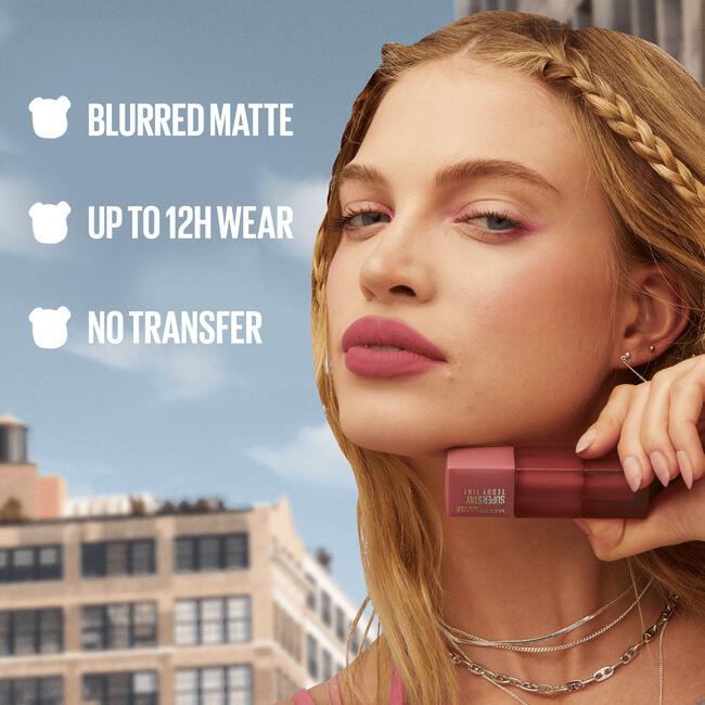 Maybelline New York Teddy Tint Lipstick 35 July Forever